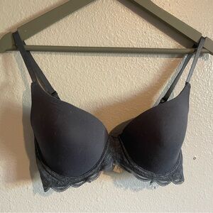 Jessica Simpson Black Lace T-Shirt Bra